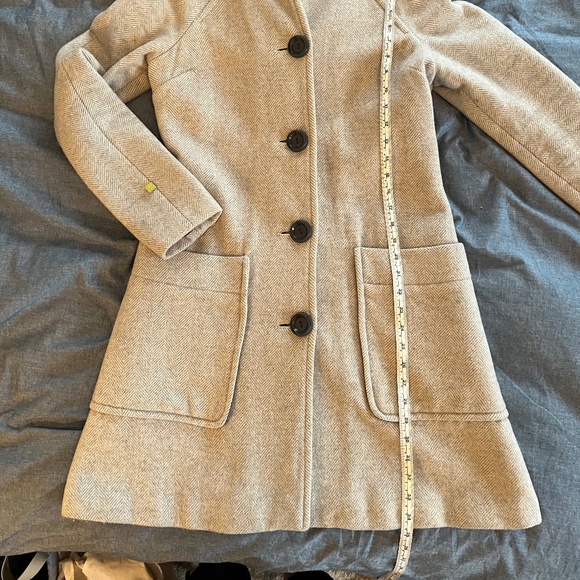 Grey wool coat - Picture 8 of 13